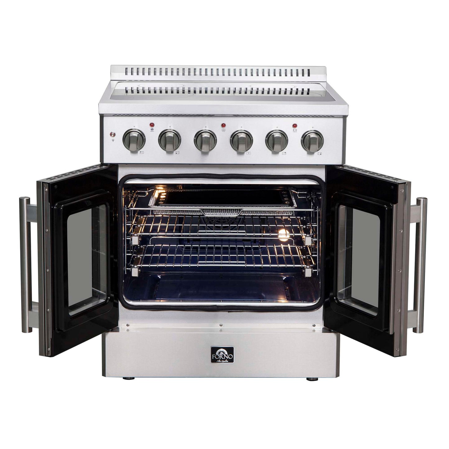 Forno Galiano 30" Freestanding French Door Electric Range