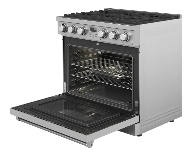THOR Kitchen 36-Inch Gas Range - Contemporary Professional - ARG36