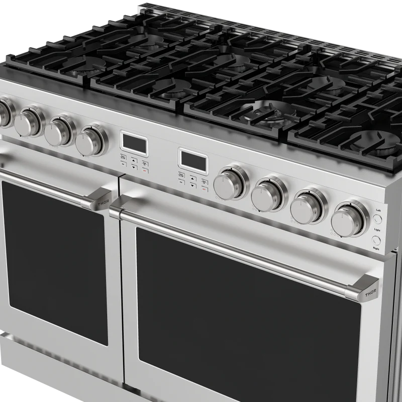 THOR Kitchen 48-Inch Gas Range – Contemporary Professional – ARG48