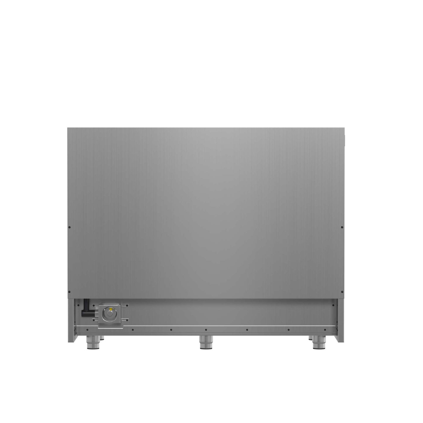 FORNO Galiano 48-inch Gas Range Stainless Steel, 8 Burners, 107,000 BTU, Griddle, 6.58 cu.ft. Double Oven