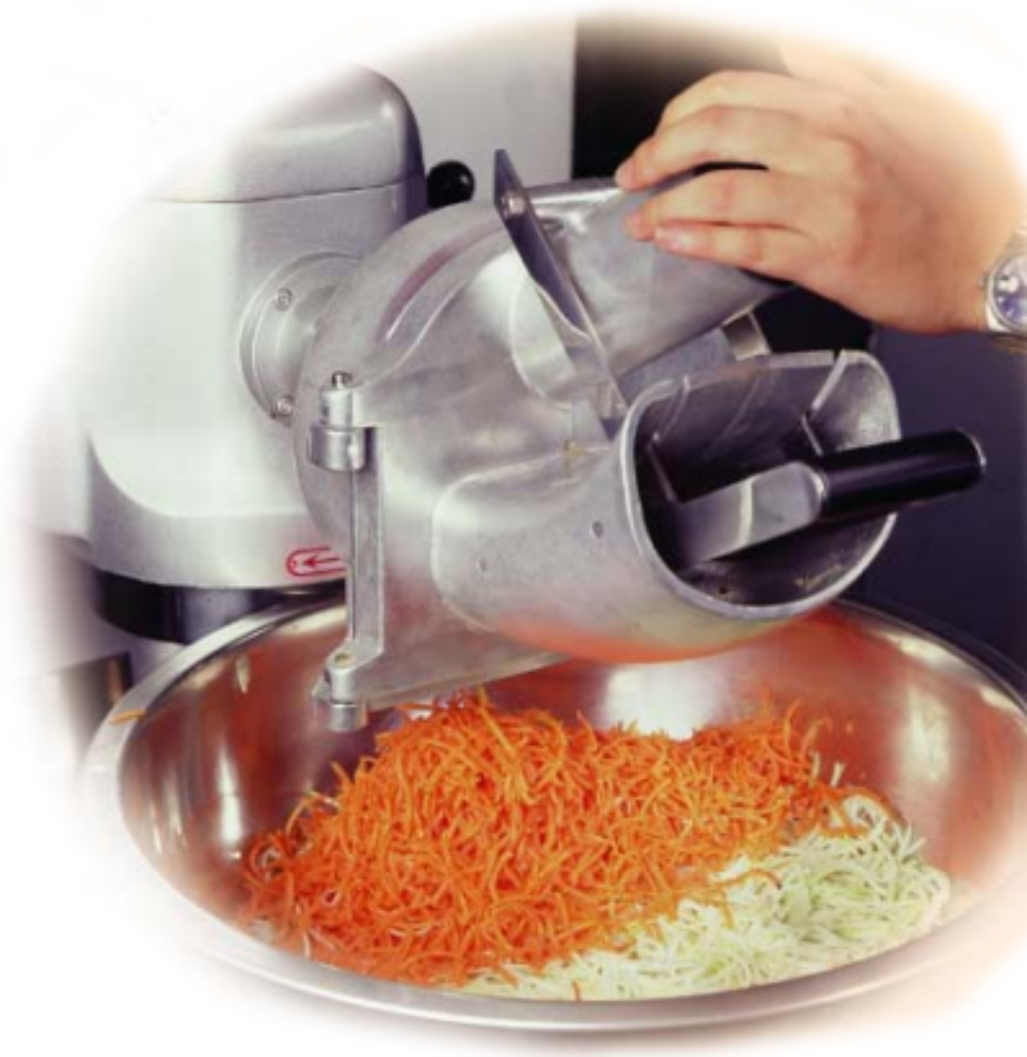 BakeMax BMVS001 Vegetable Slicer and Cheese Grater Attachment for Mixers #12 Hub