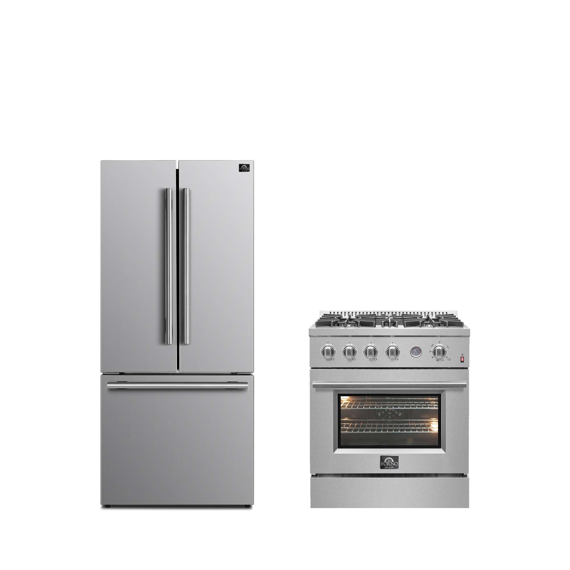 Curated visual reference: Picture Idea: Forno Premium 2 Piece Kitchen Bundle Marco 30 Inch Gas
