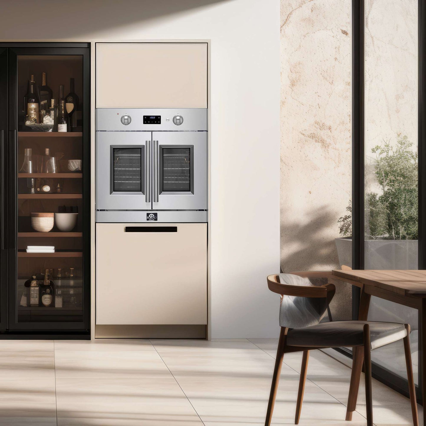 Forno Asti 30" Electric French Door Wall Oven
