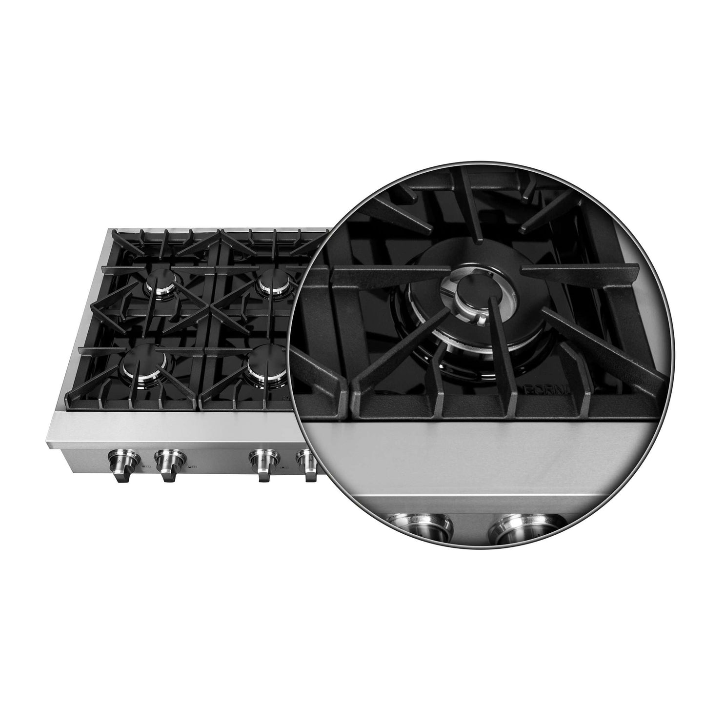 Forno Cossato Alta Qualita 48" Pro-Style Gas Rangetop