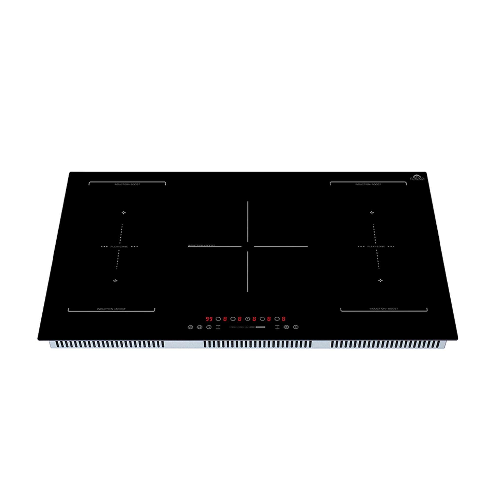 Gourmet Appliance Packages Reference: Forno Ornonzo 36 Inch Induction Cooktop 5 Zones 2 Flex