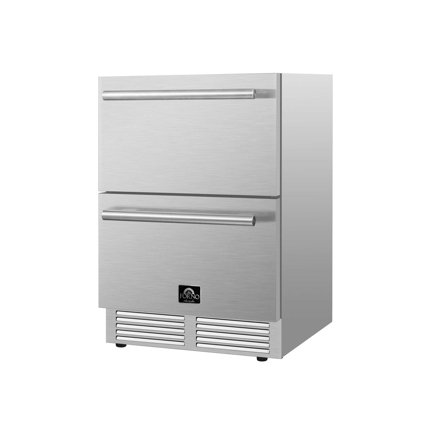 Forno Como 24" Indoor Outdoor Drawer Refrigerator, 4.87 cu.ft.