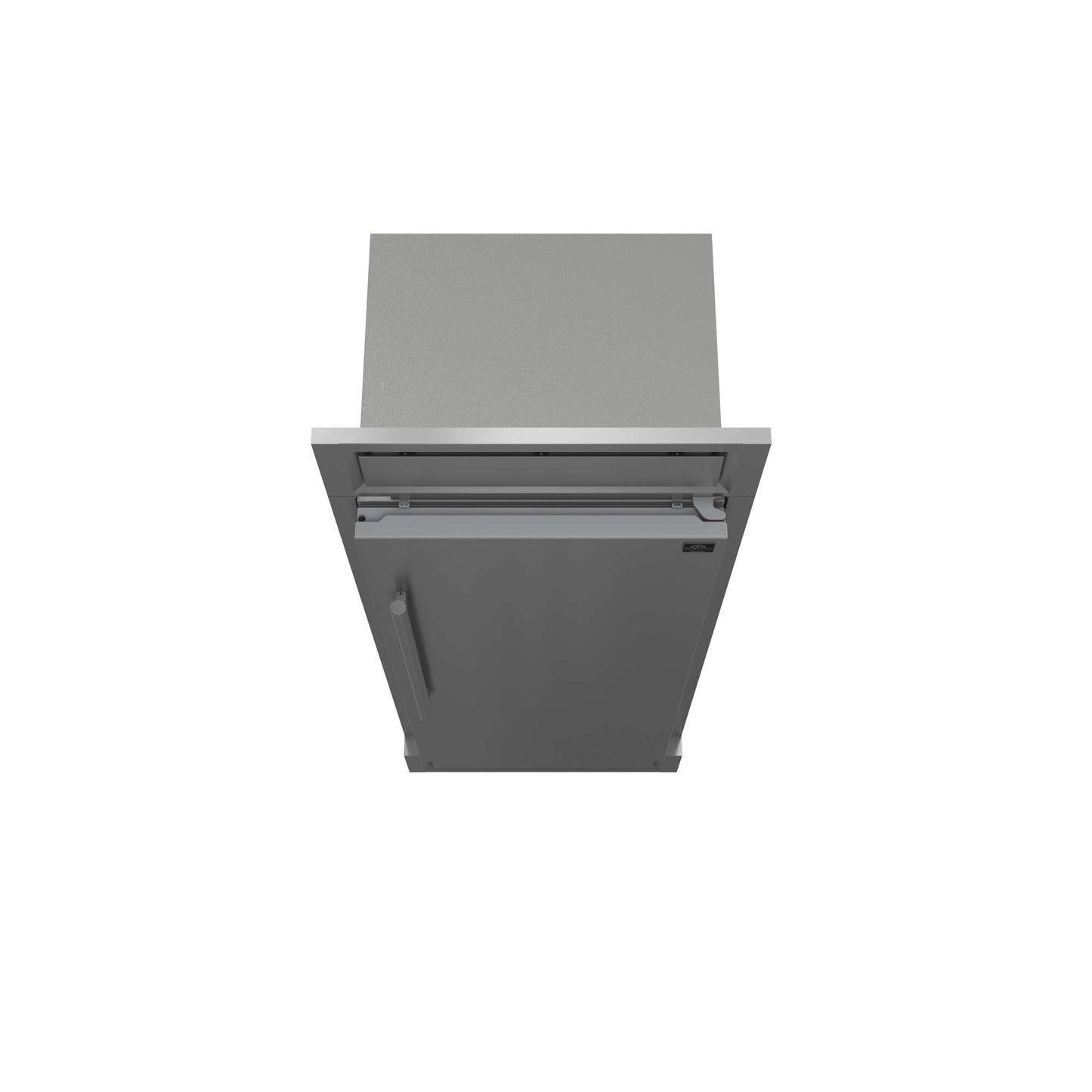 Forno Maderno 28" Built-In Convertible Refrigerator, 13.6 cu.ft. Right Swing with Decorative Grill - 32" Wide