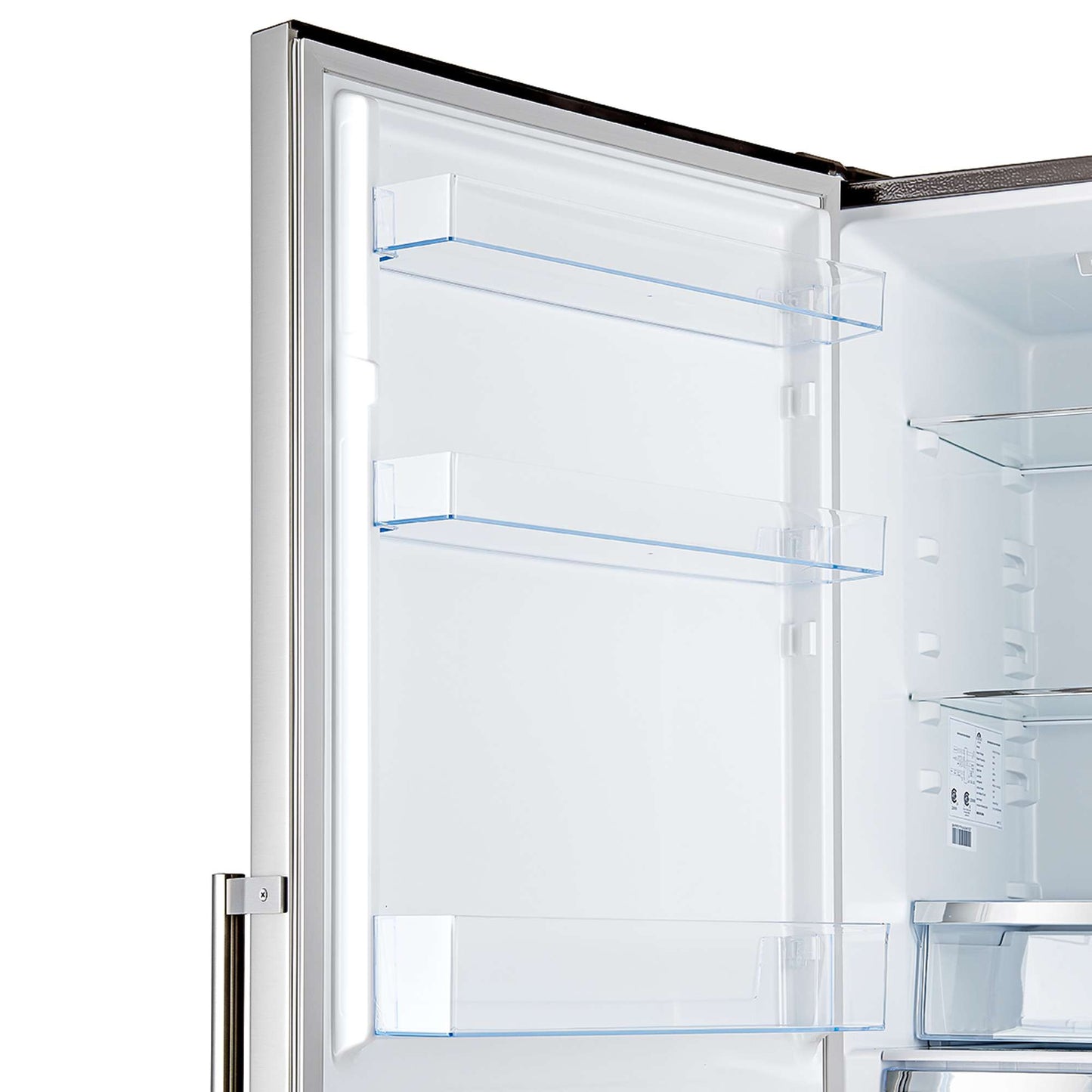 Forno Guardia 23.4" Bottom Freezer Refrigerator Left Swing, 10.8 cu.ft