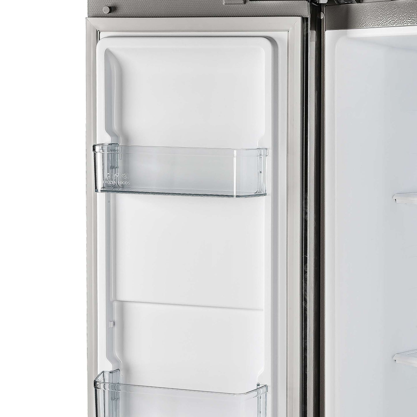 Forno Salerno 33" Built-in Stainless Steel Refrigerator 15.6 cu. ft - With Decorative Grill - 37"es Wide
