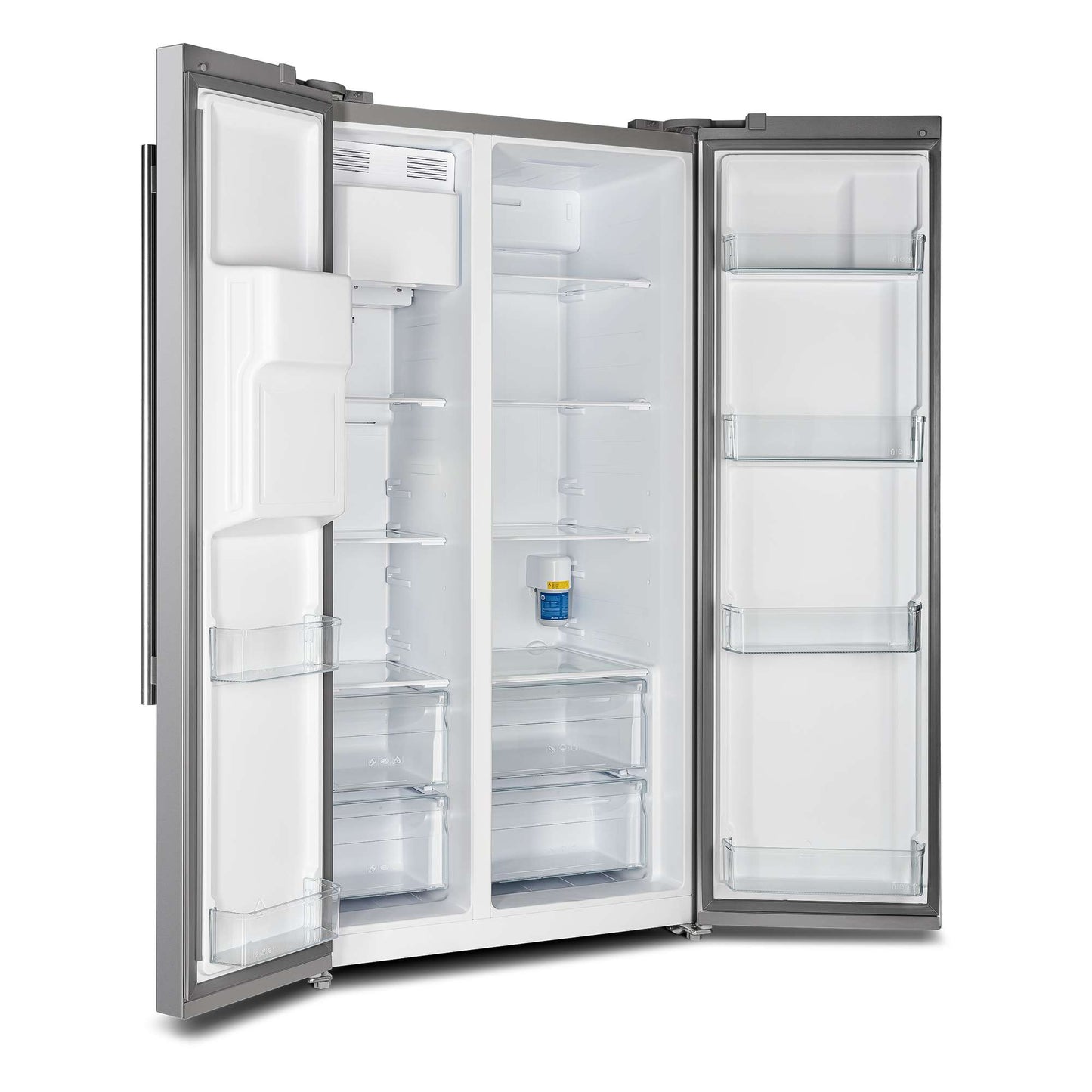 Forno Salerno 36" Side by Side Stainless Steel Refrigerator 20 cu.ft