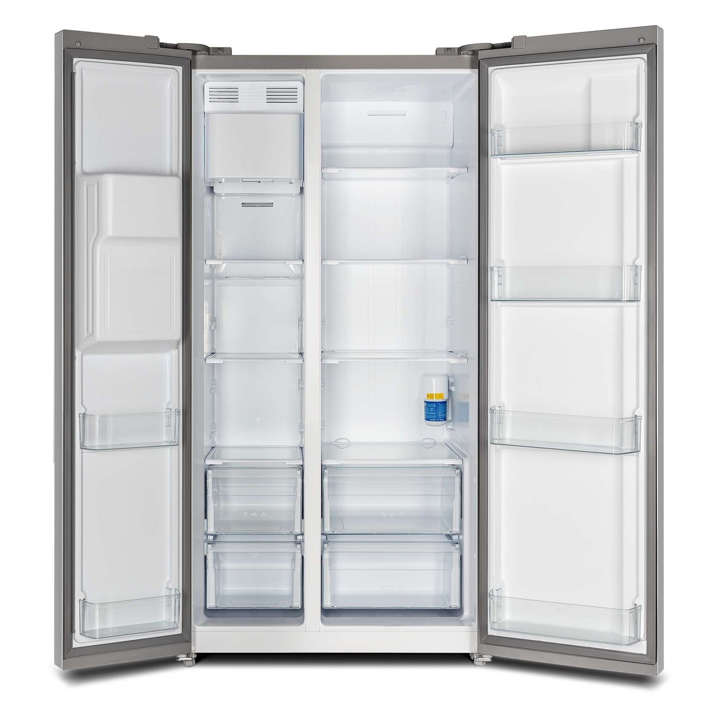 Forno Salerno 36" Side by Side Stainless Steel Refrigerator 20 cu.ft