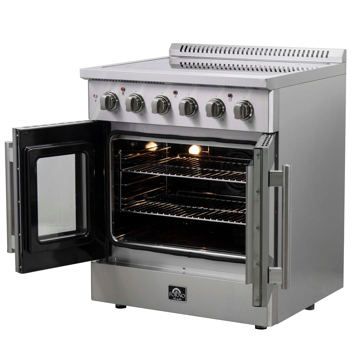 Forno Galiano 30" Freestanding French Door Electric Range