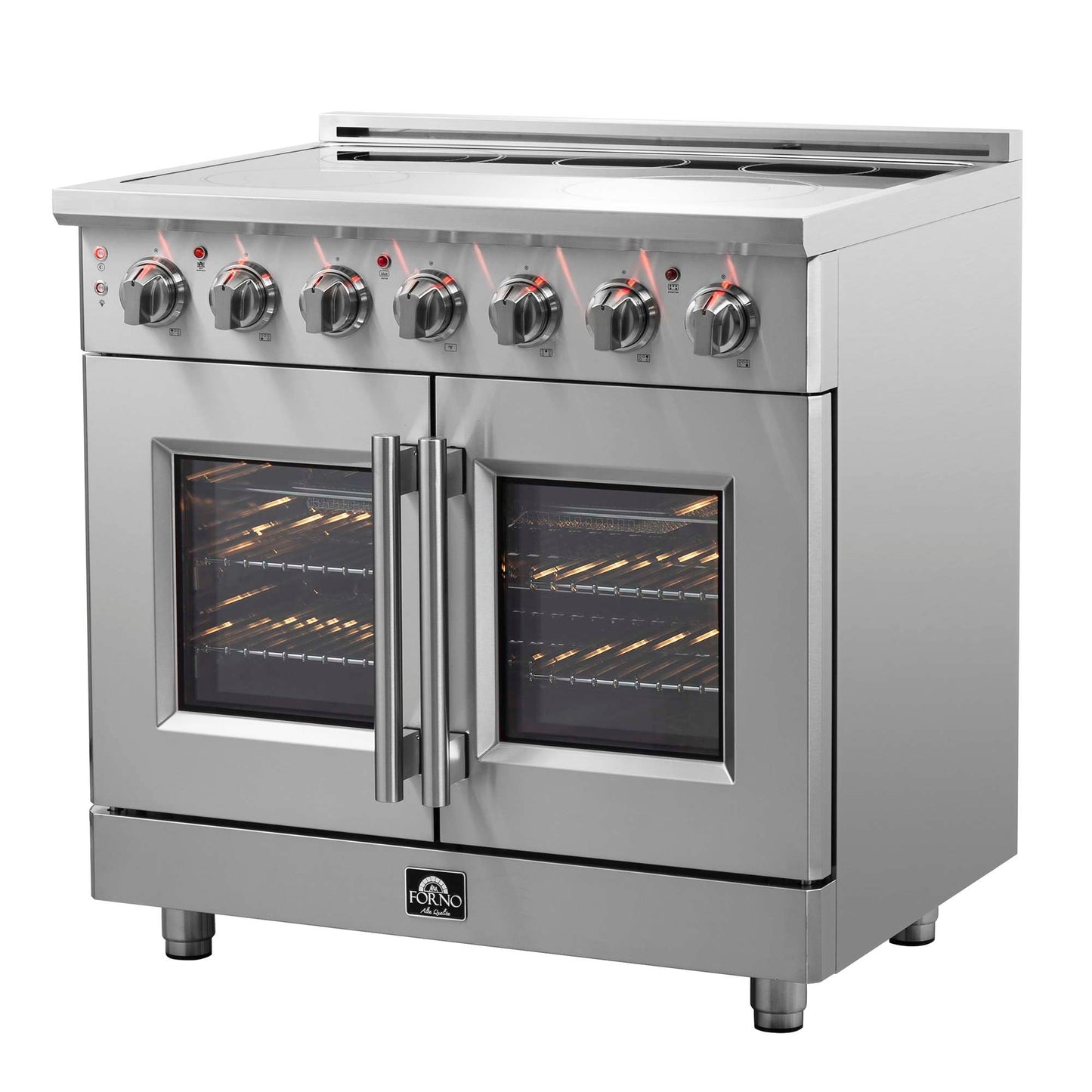 Forno Massimo 36" Freestanding French Door Electric Range