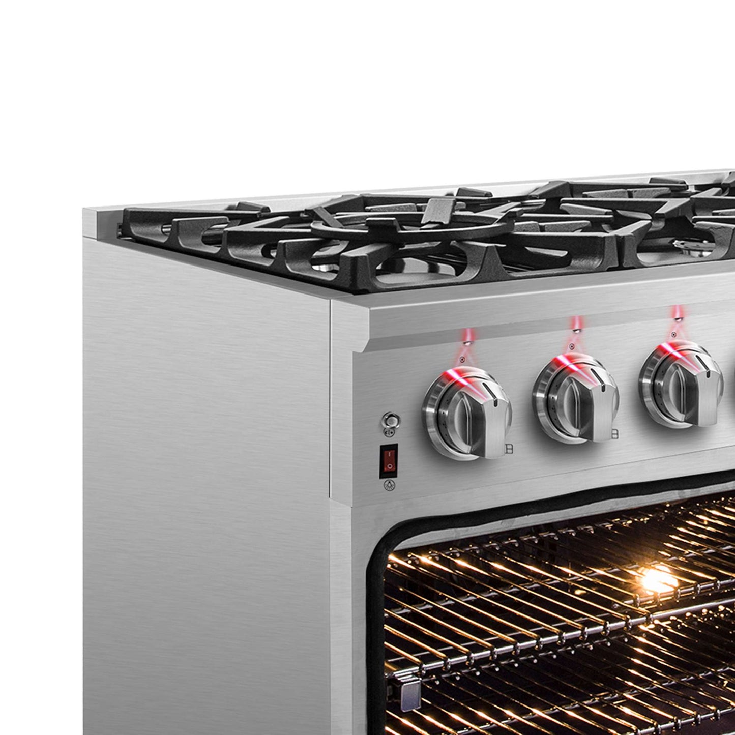 Forno Massimo 36" Freestanding Dual Fuel Range