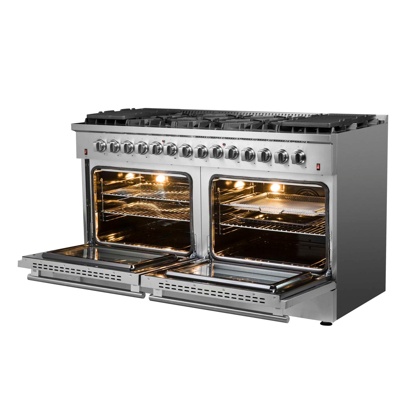 Forno Galiano 60" Freestanding Dual Fuel Range