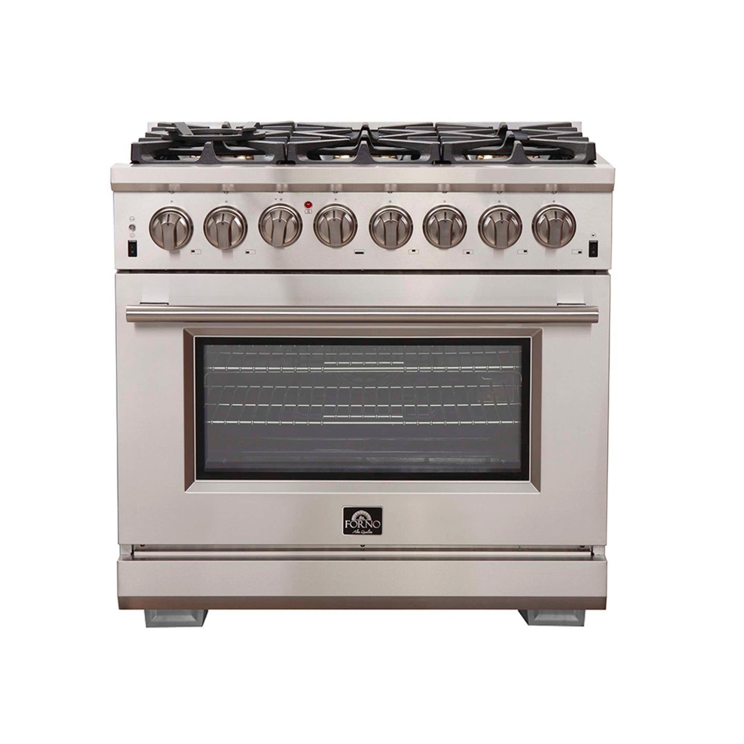 Forno Capriasca 36" Freestanding Dual Fuel Range