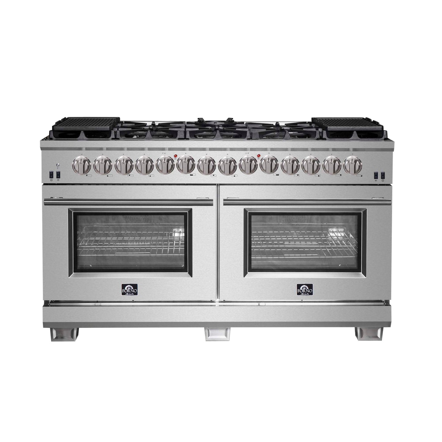 Forno Capriasca 60" Freestanding Dual Fuel Range