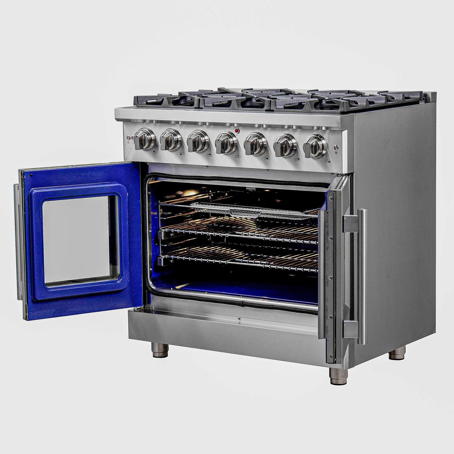 Forno Massimo 36" Freestanding French Door Gas Range