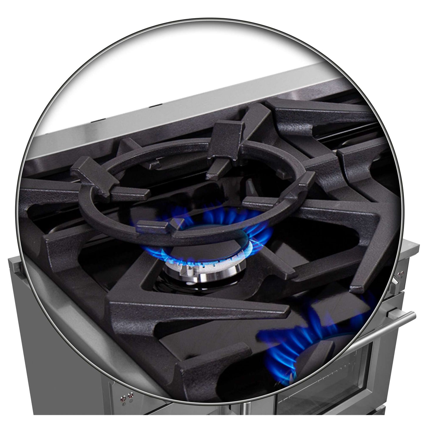 Forno Massimo 48" Freestanding French Door Gas Range