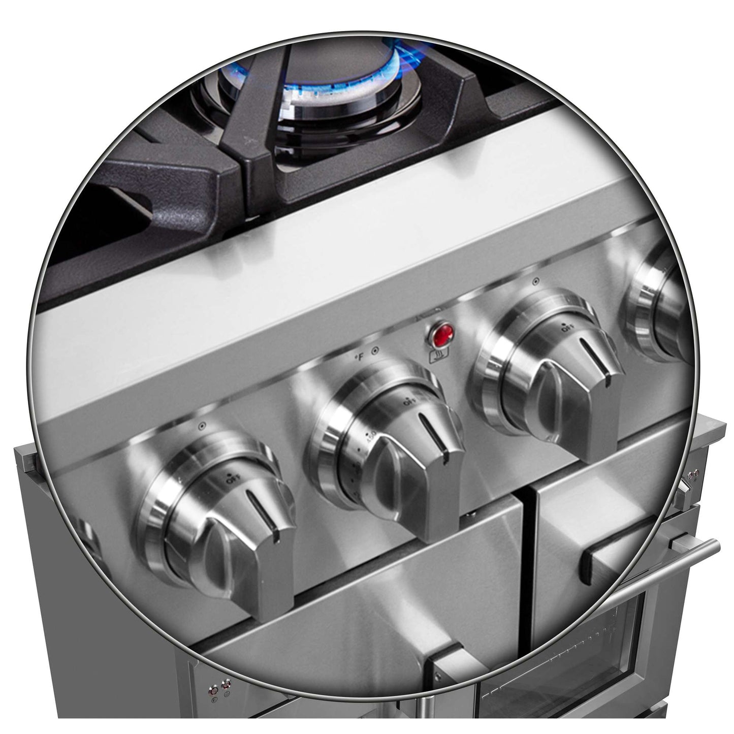 Forno Massimo 48" Freestanding French Door Gas Range