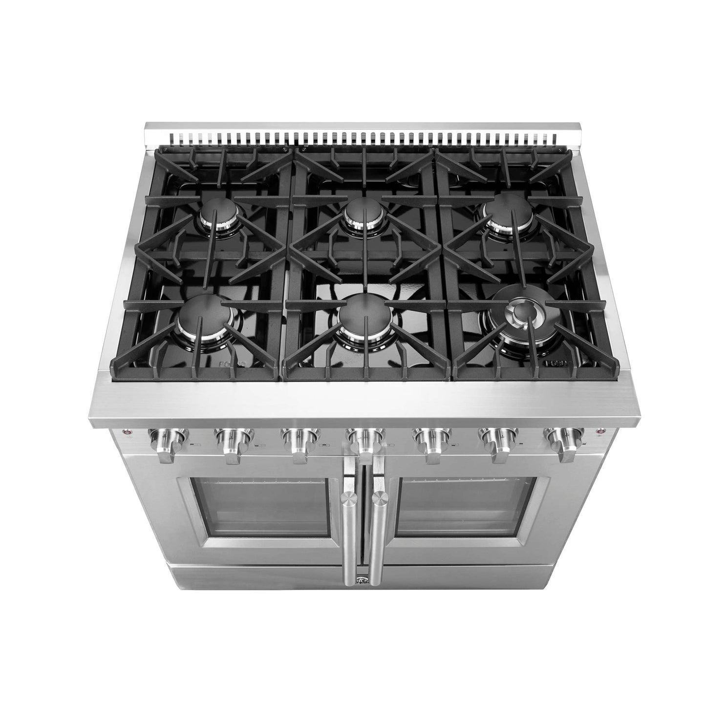 Forno Galiano 36" Freestanding French Door Gas Range