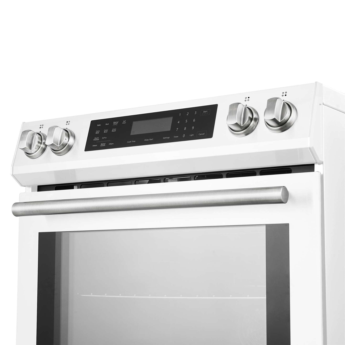 Forno Donatello Espresso 30-Inch Slide-In Induction Range White