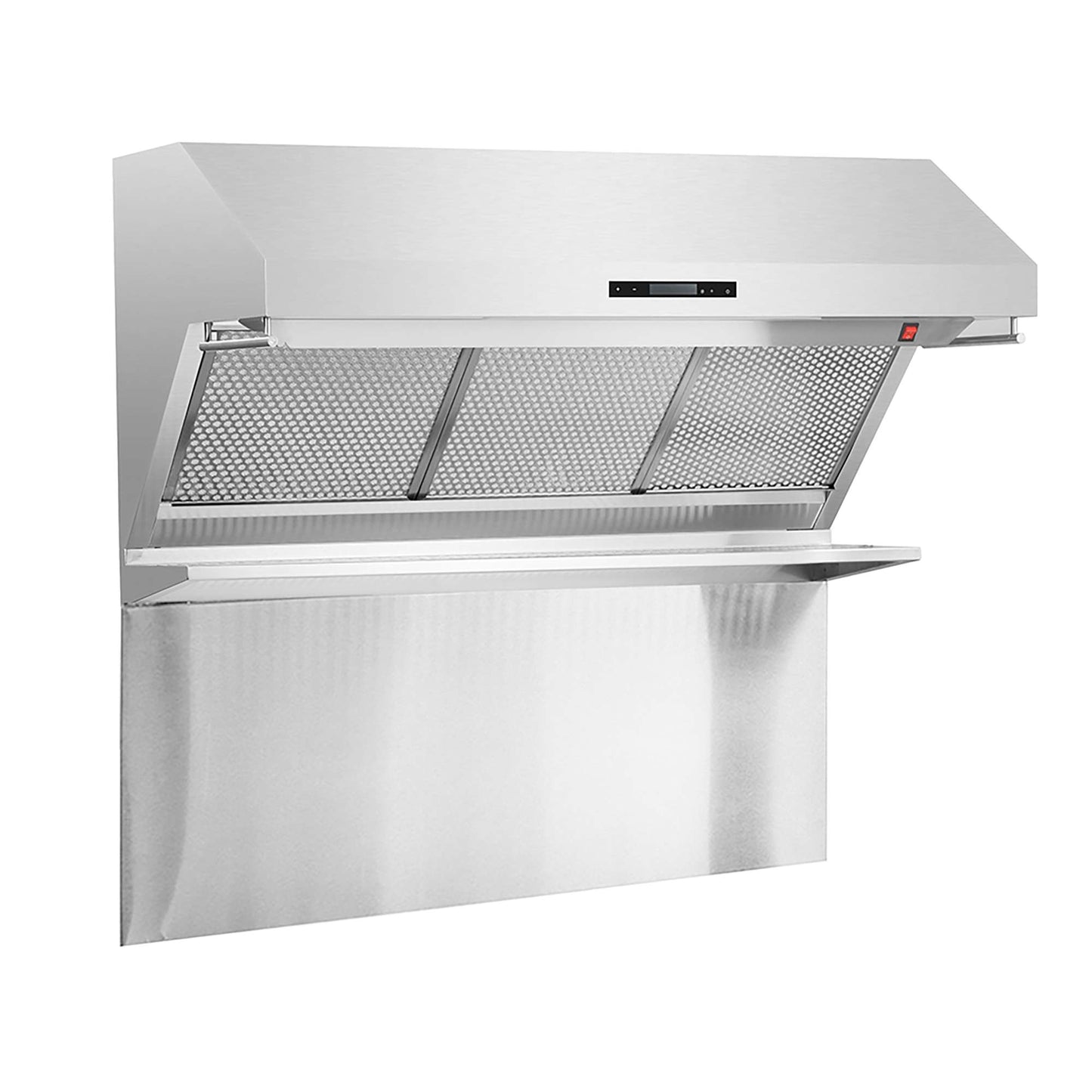 Forno Savona - 48" Wall Mount Range Hood with Hybrid Stainless Filters & Back Splash