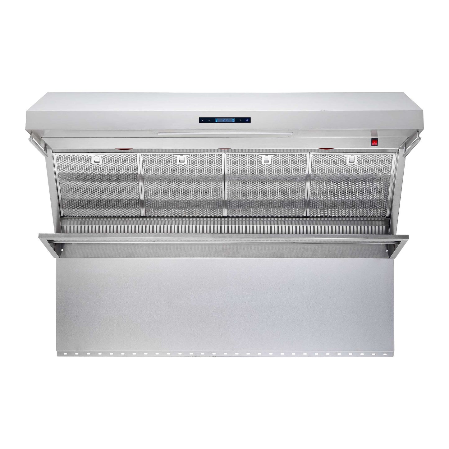 Forno Savona 60" Wall Mount Range Hood with Hybrid Filters & Back Splash