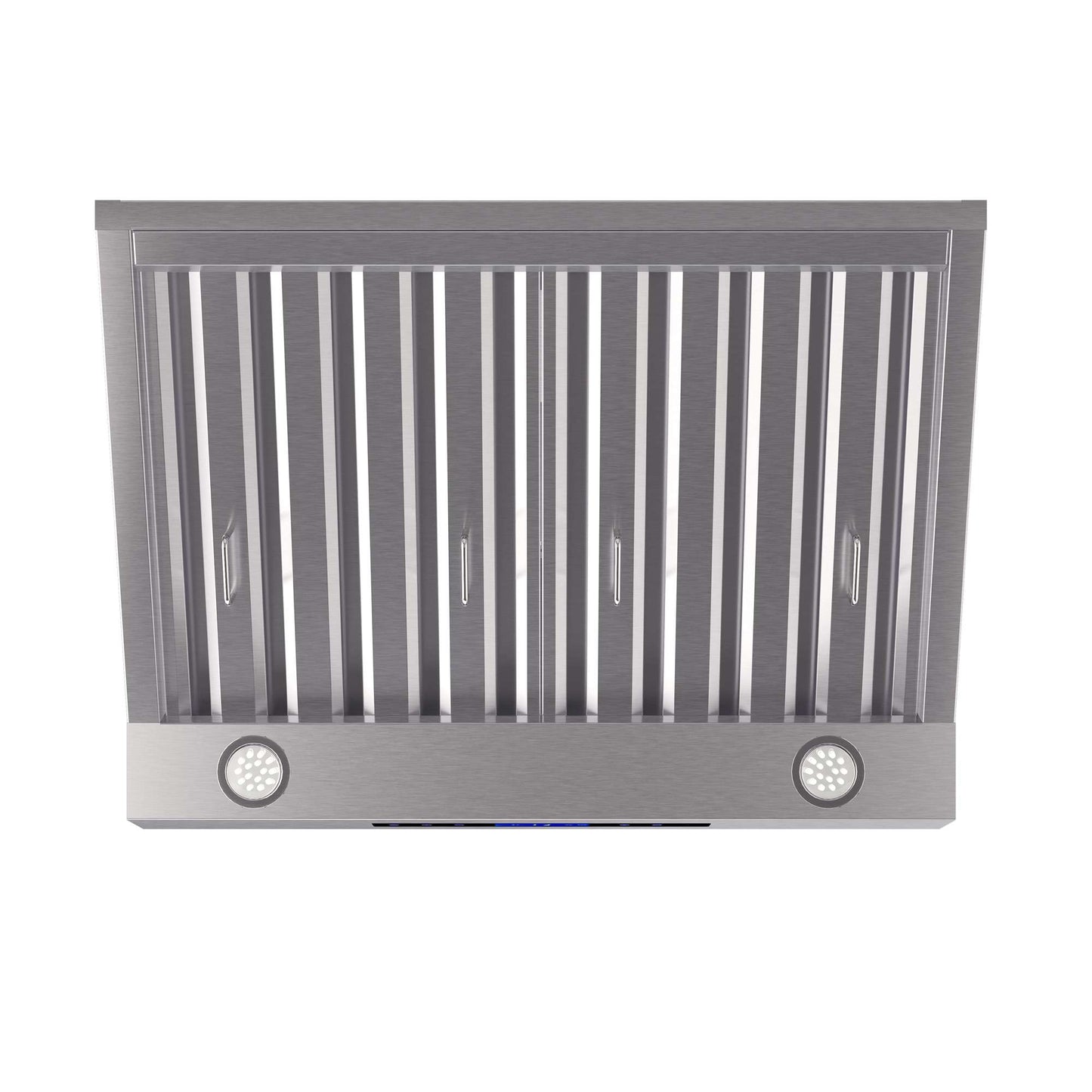Forno Palazzo 30" Wall Mounted Range Hood Stainless Steel Heavy-Duty Baffle Filters & Remote Control