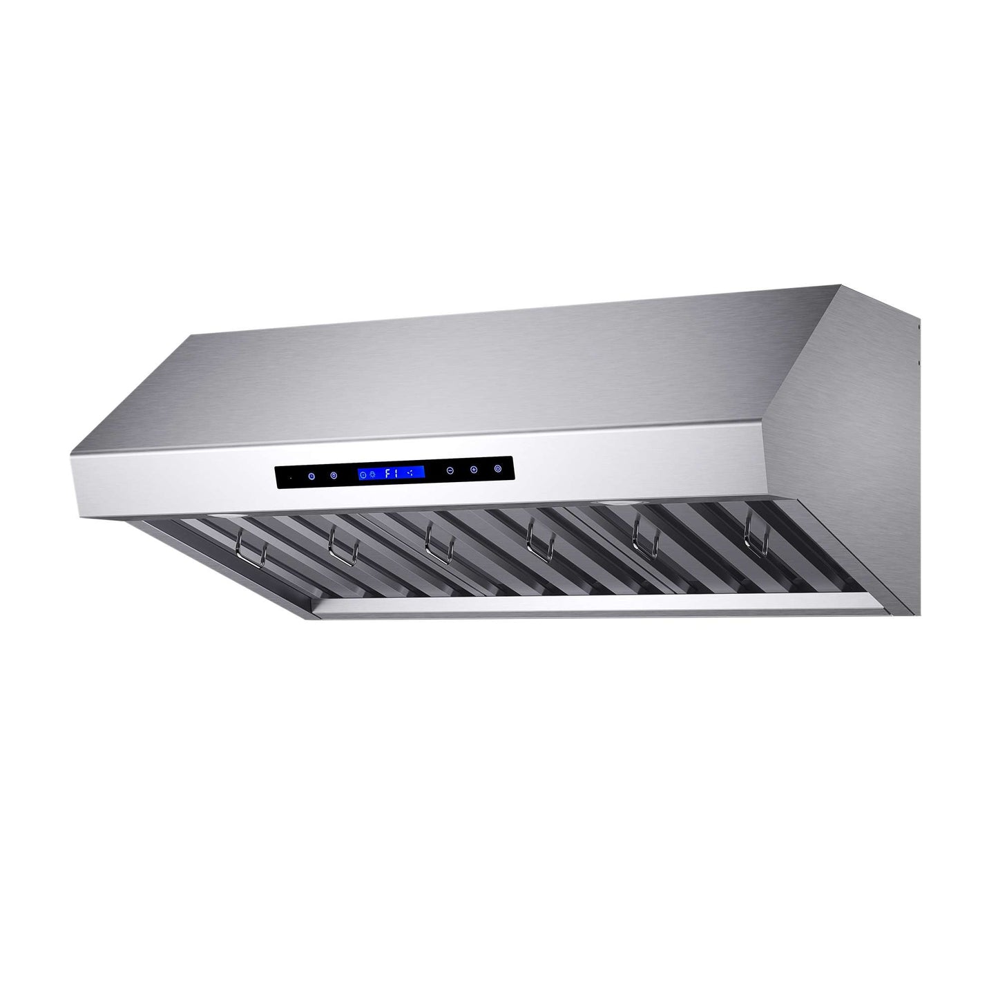 Forno Palazzo 36" Wall Mounted Range Hood Stainless Steel Heavy-Duty Baffle Filters & Remote Control
