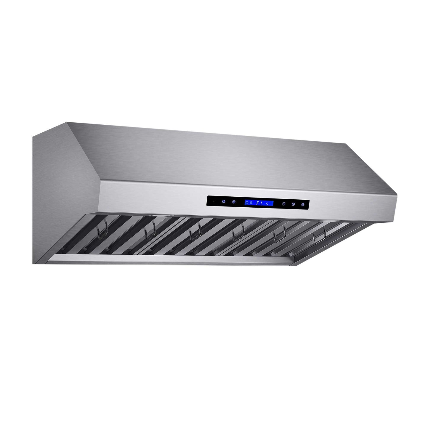 Forno Palazzo 36" Wall Mounted Range Hood Stainless Steel Heavy-Duty Baffle Filters & Remote Control