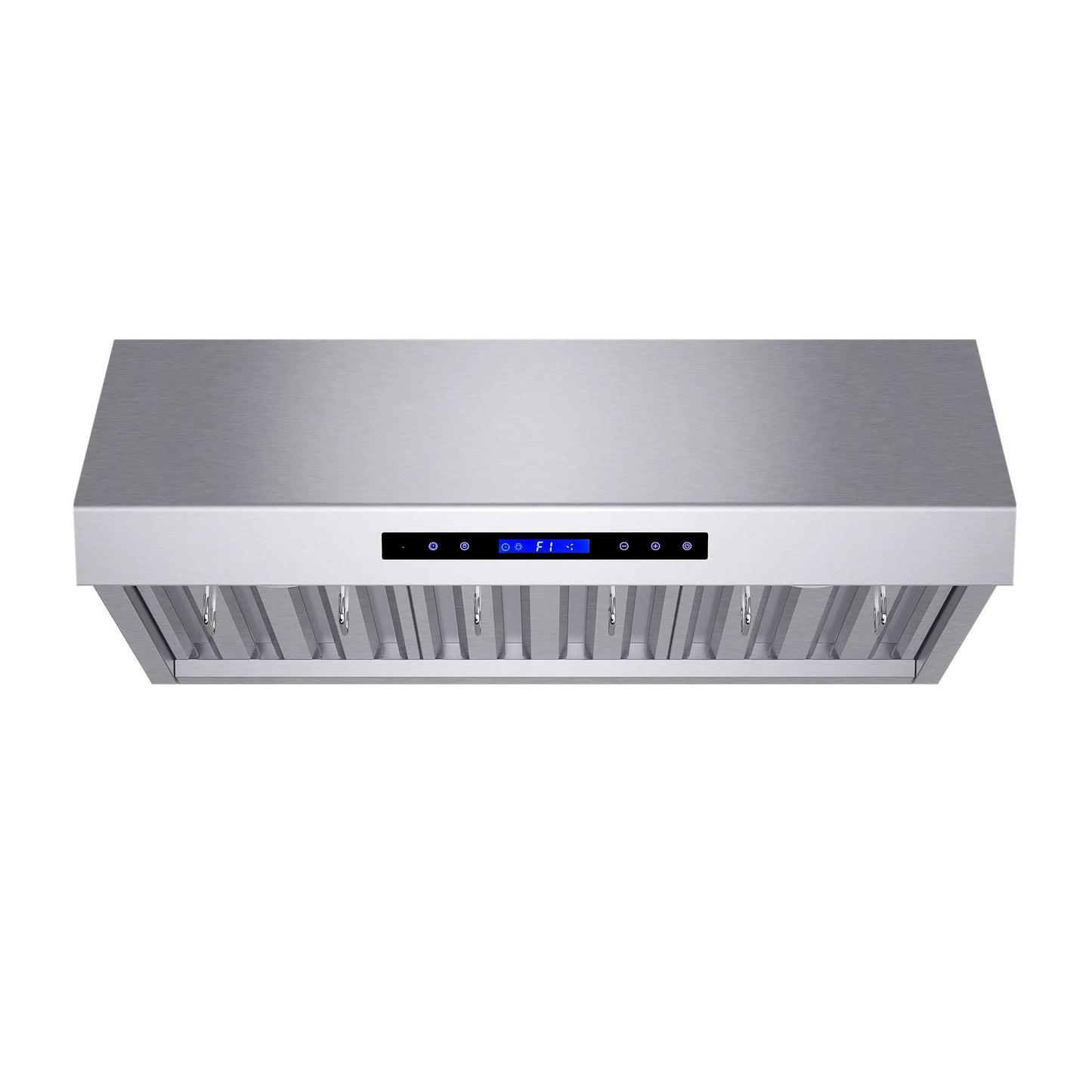 Forno Palazzo 36" Wall Mounted Range Hood Stainless Steel Heavy-Duty Baffle Filters & Remote Control