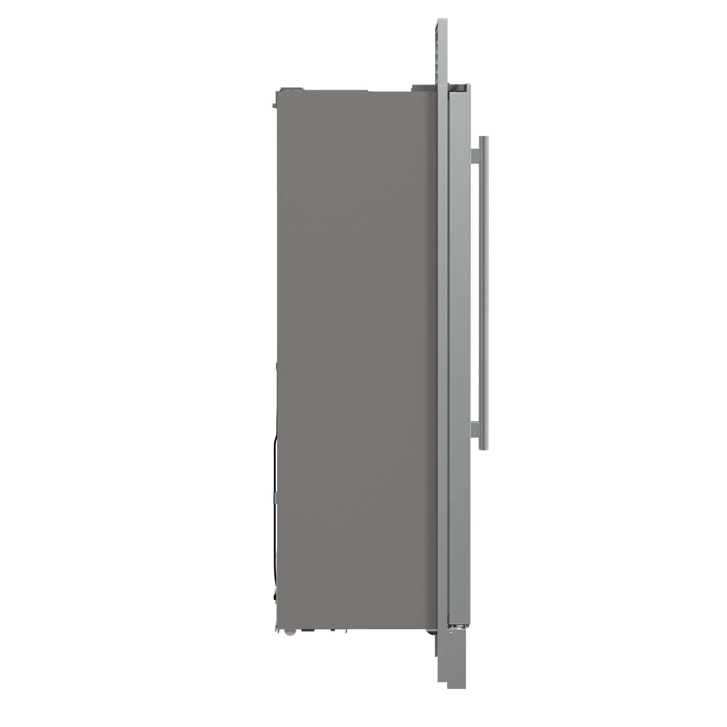 Forno Salerno 33" Built-in Stainless Steel Refrigerator 15.6 cu. ft - With Decorative Grill - 37"es Wide
