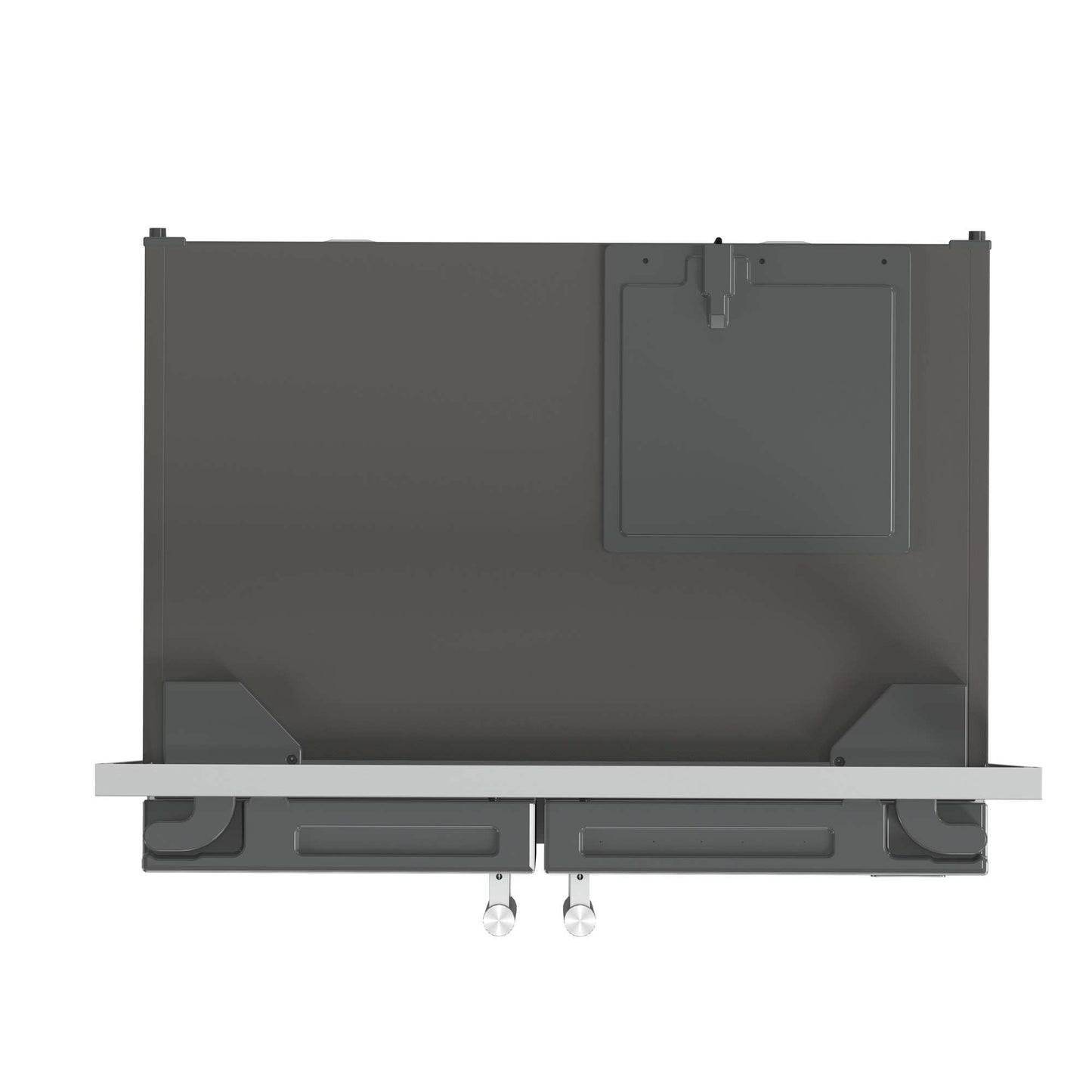 Forno Salerno 33" Built-in Stainless Steel Refrigerator 15.6 cu. ft - With Decorative Grill - 37"es Wide