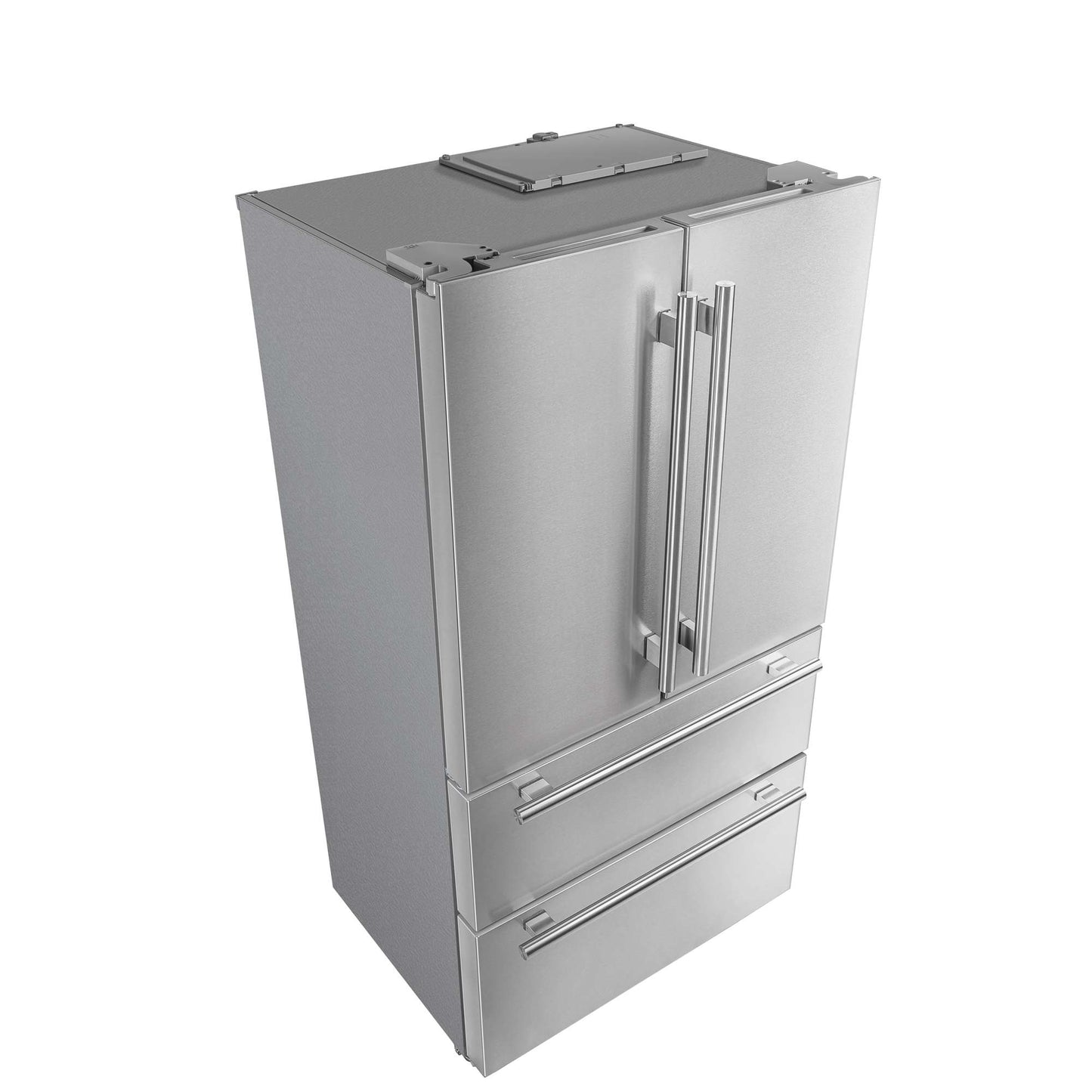 Forno Moena 36" French Door 19.2 Cu.Ft. Stainless Steel Refrigerator