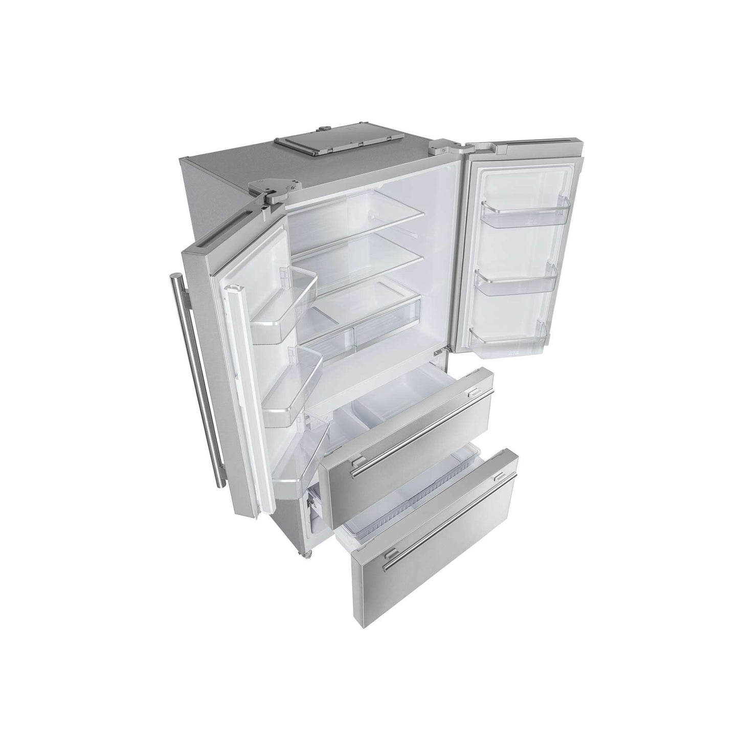 Forno Moena 36" French Door 19.2 Cu.Ft. Stainless Steel Refrigerator