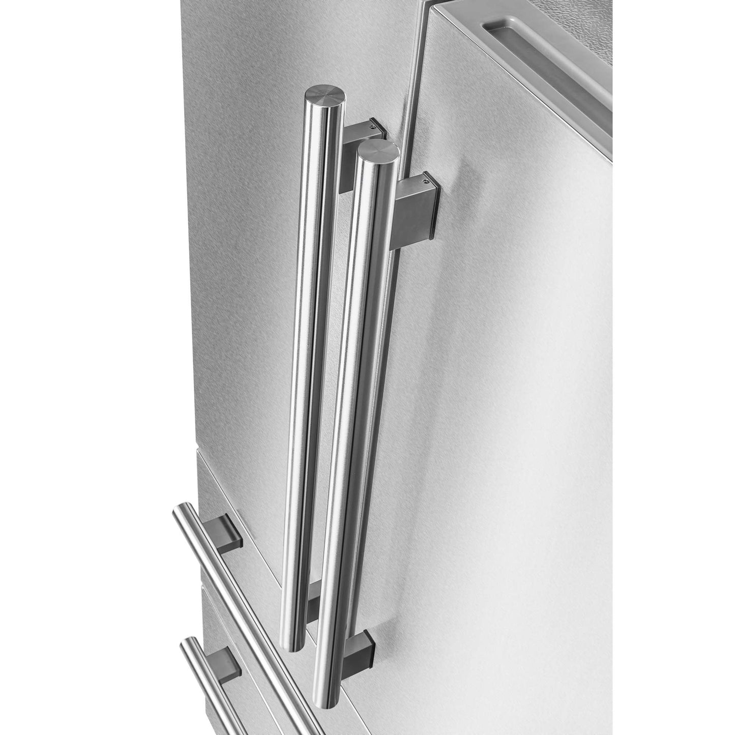 Forno Moena 36" French Door 19.2 Cu.Ft. Stainless Steel Refrigerator