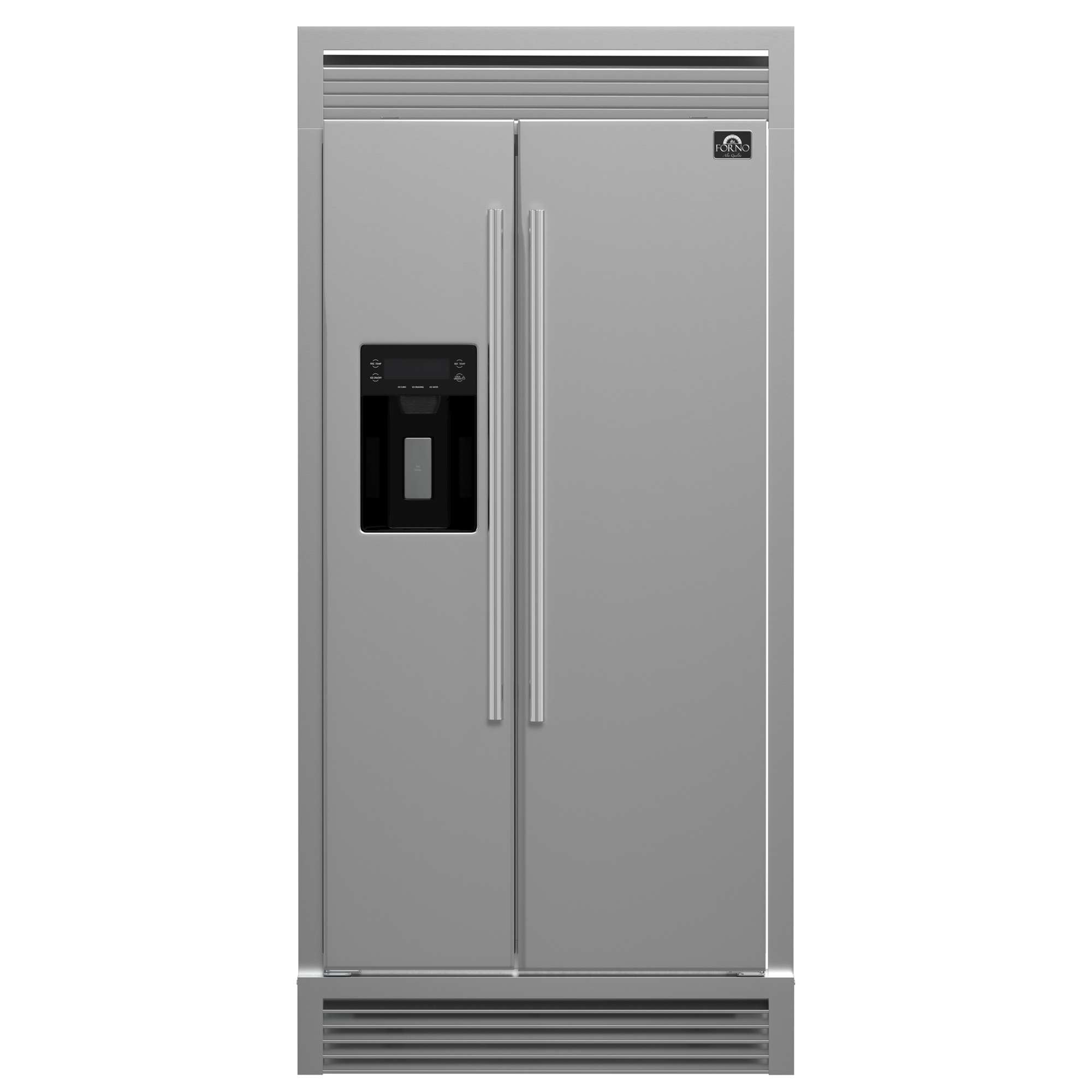 Curated visual reference: Gourmet Appliance Packages Reference: Forno Salerno 36 Built In Stainless Steel Refrigerator 20 Cu