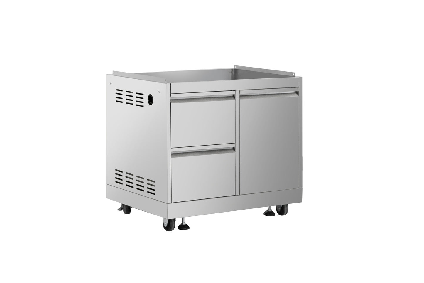 Thor Kitchen Outdoor Kitchen BBQ Grill Cabinet in Stainless Steel