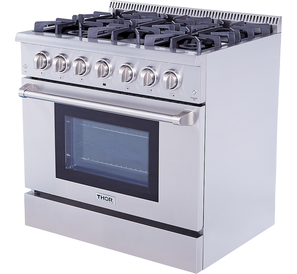 THOR Kitchen 36-Inch Professional Gas Range