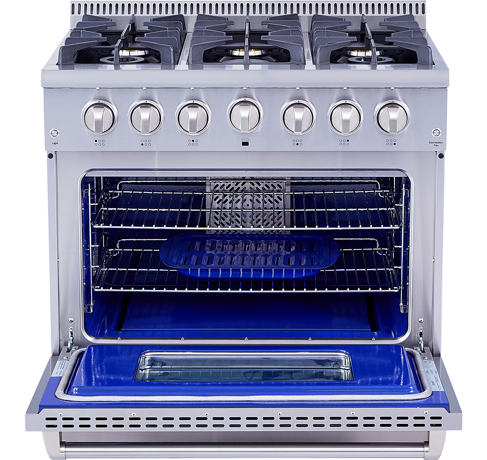 Thor Kitchen 36-Inch Professional Liquid Propane Range