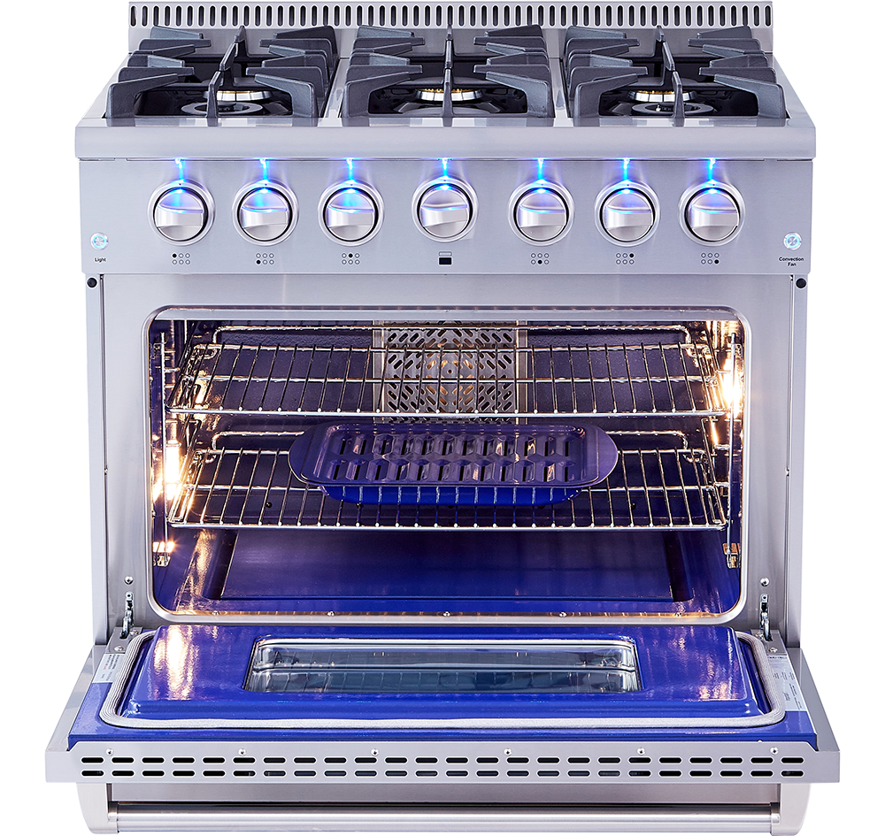 THOR Kitchen 36-Inch Professional Gas Range