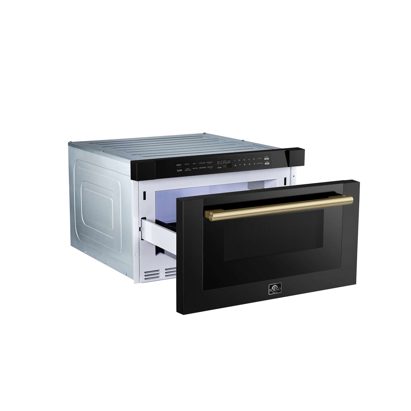 Forno Espresso Capoliveri 24" Microwave Drawer in Black