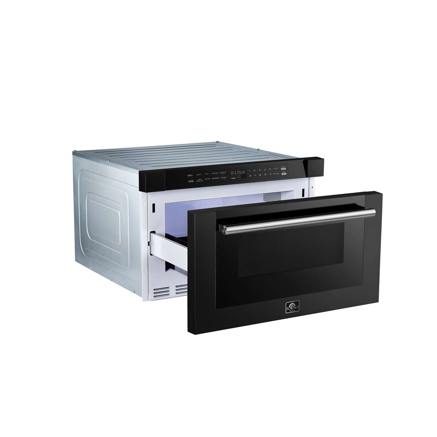 Forno Espresso Capoliveri 24" Microwave Drawer in Black