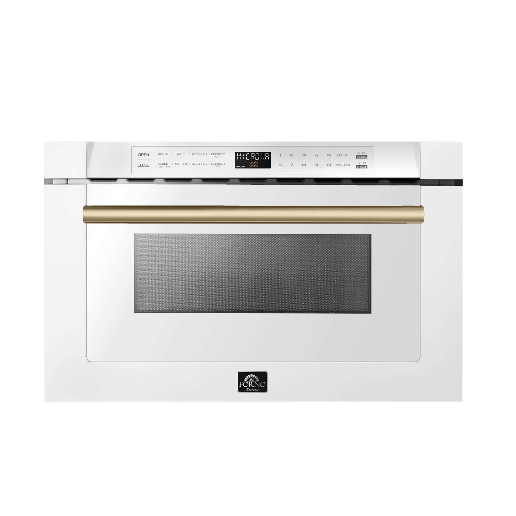 Photo inspiration: Gourmet Appliance Packages Reference: Forno Espresso Capoliveri 24 Microwave Drawer In White