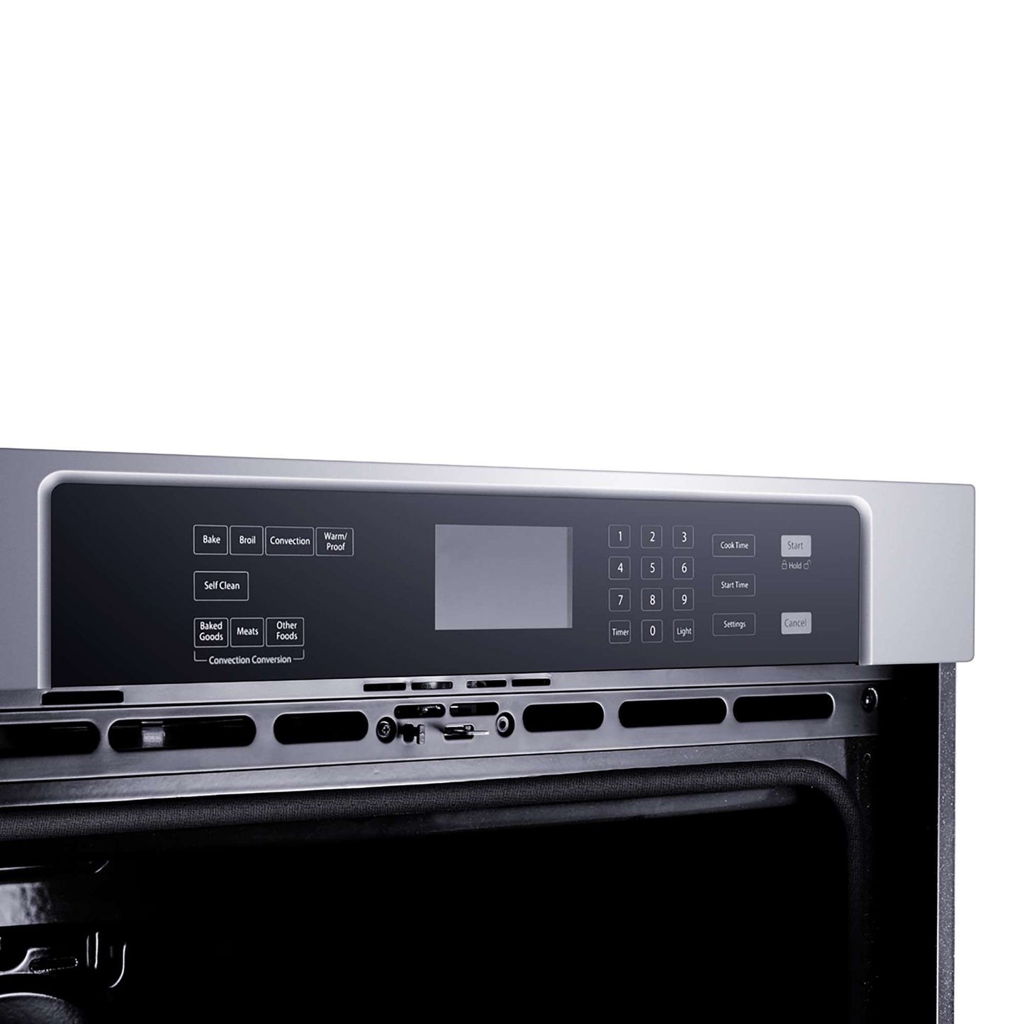 Villarosa 30-inch. Electric Wall Oven in Stainless Steel, 5.0 cu.ft. with Air-fry Function Glass Touch Controls, Auto Cooking And Steam Cleaning