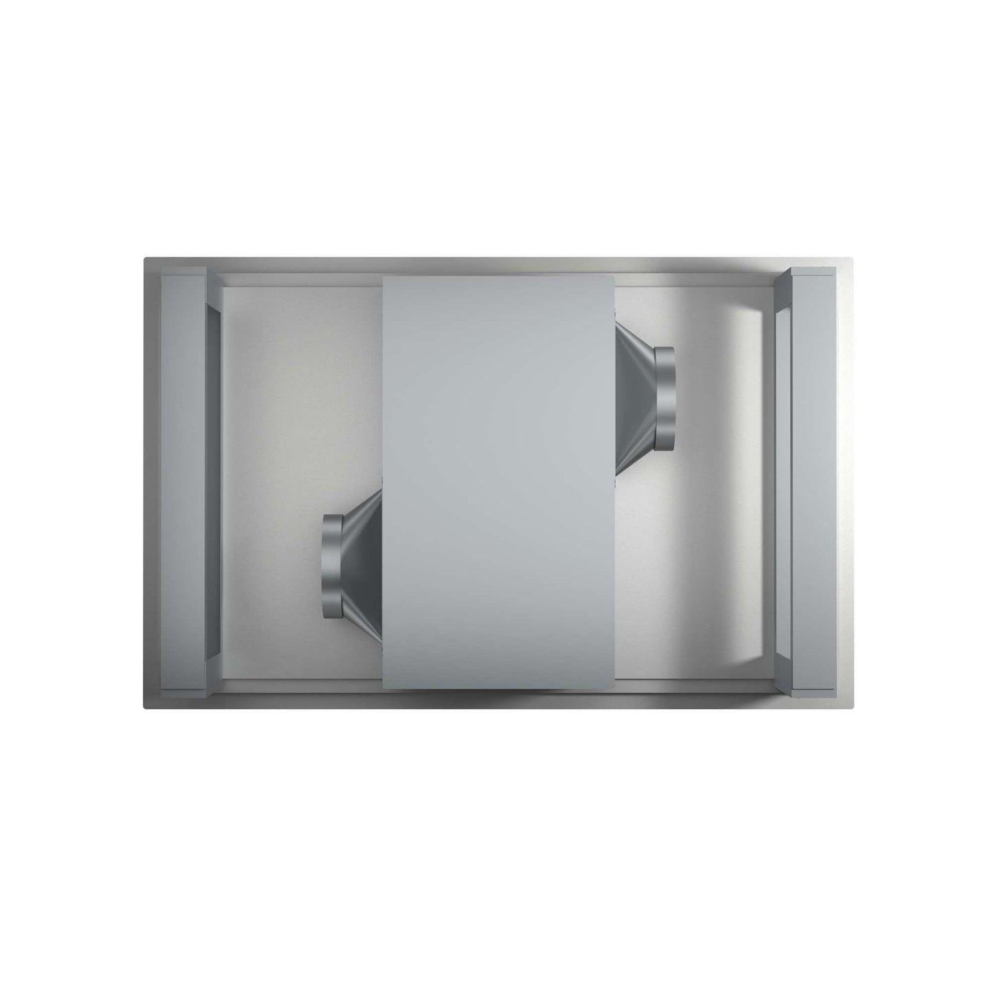 Forno Arezzo - 44" Ceiling Range Hood with Perimetric Heat, Odor, Gases and Steam Air Capture
