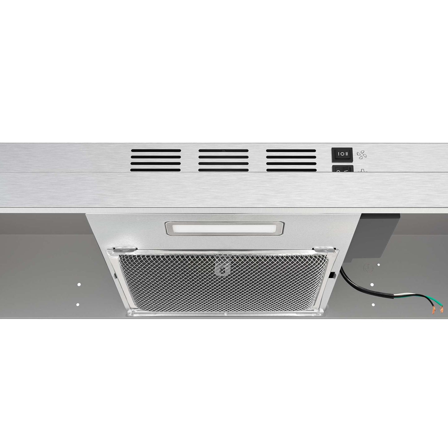 Forno Cappa 30" Under Cabinet Range Hood in Stainless-Steel, 200 CFM, Convertible