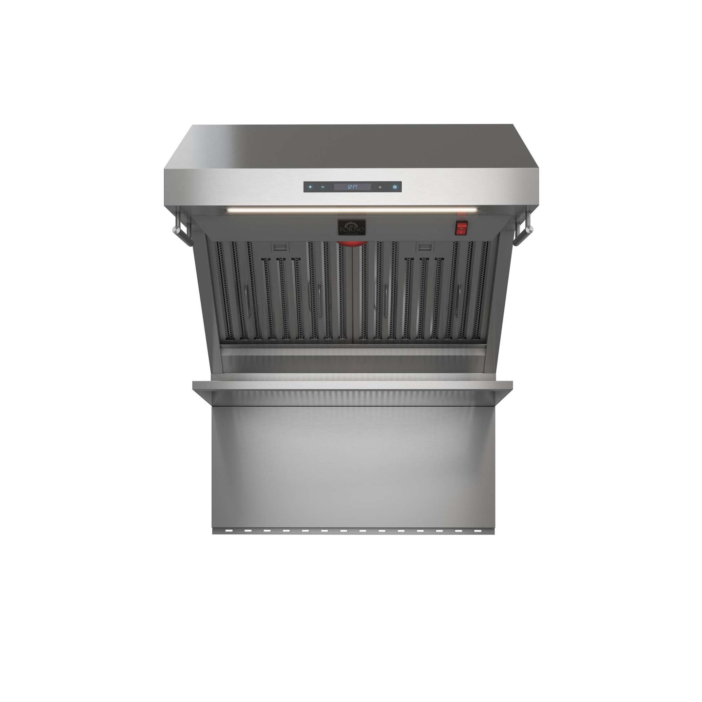 Forno Savona - 30" Wall Mount Range Hood Baffle Filter & Back Splash