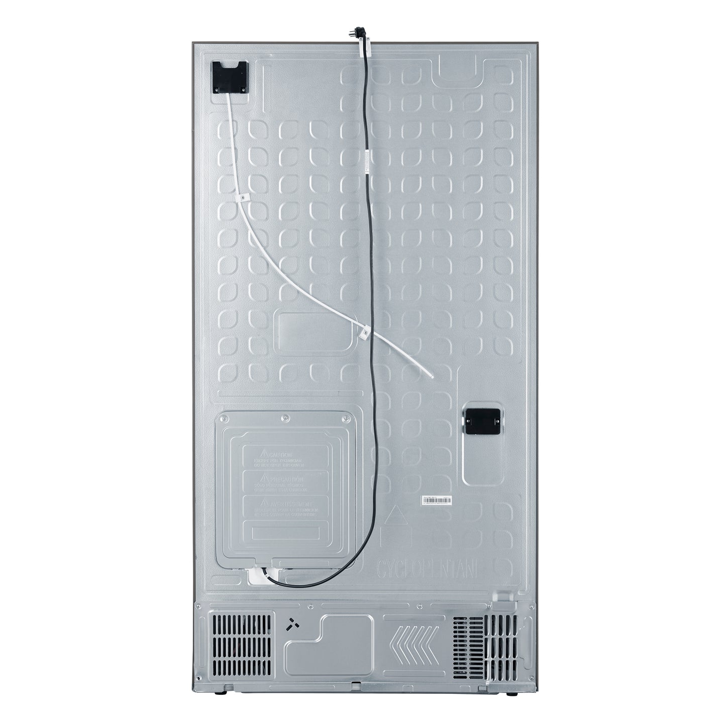 Forno Aosta 36-inch French Door Refrigerator in Stainless Steel, 22.4 cu.ft. External Water Dispenser & Freezer Automatic Ice Maker - ENERGY STAR